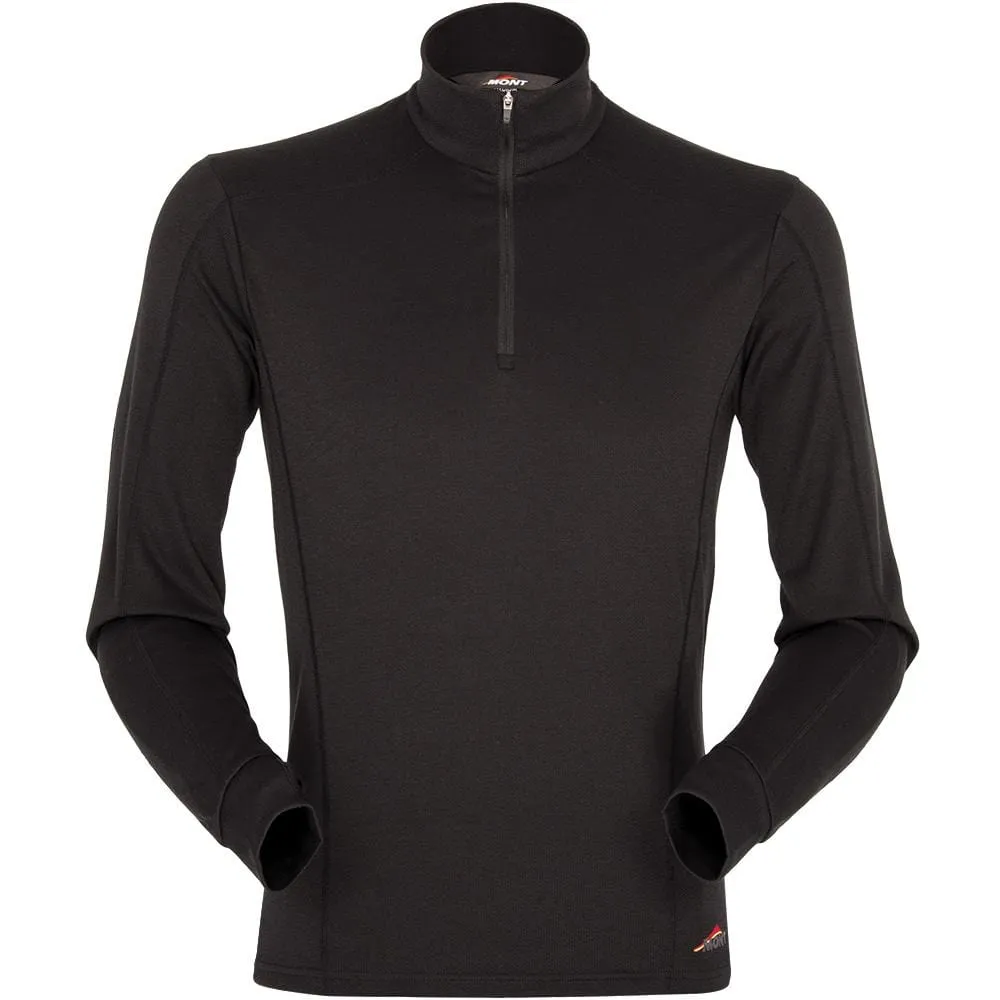 Power Dry Long Sleeve Zip Polo Men