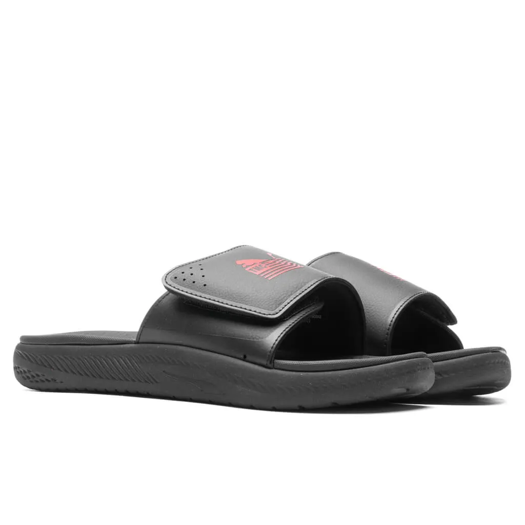 Puma TMC SoftRide Slides Black High Risk Red