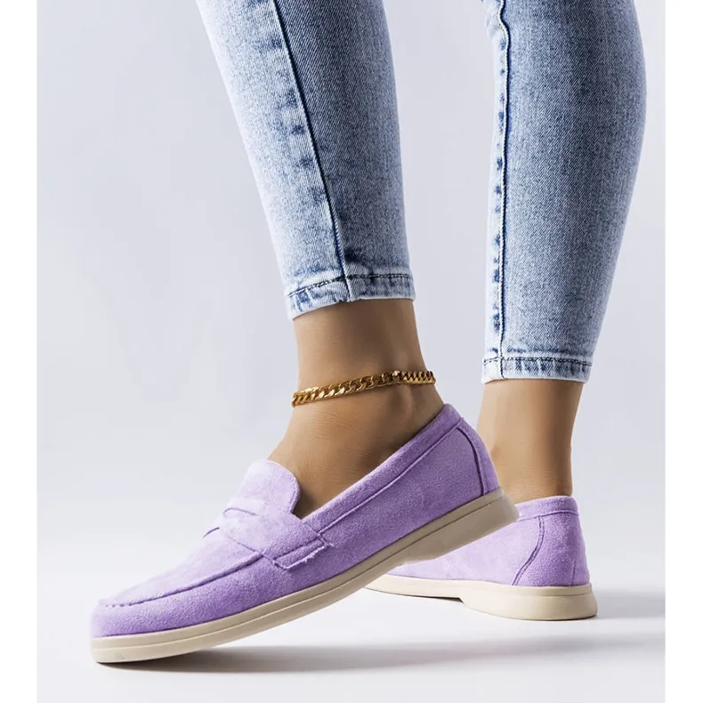 Ferragus violet's Purple moccasins