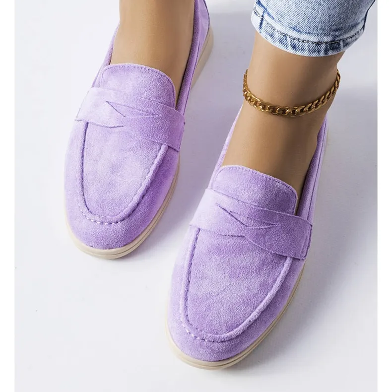 Ferragus violet's Purple moccasins