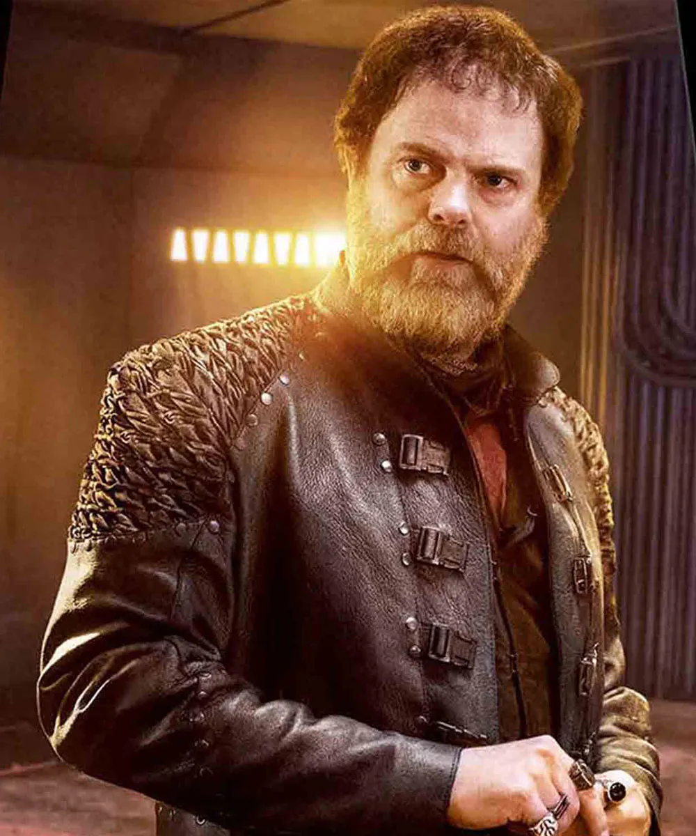 Rainn Wilson Star Trek Discovery Leather Jacket