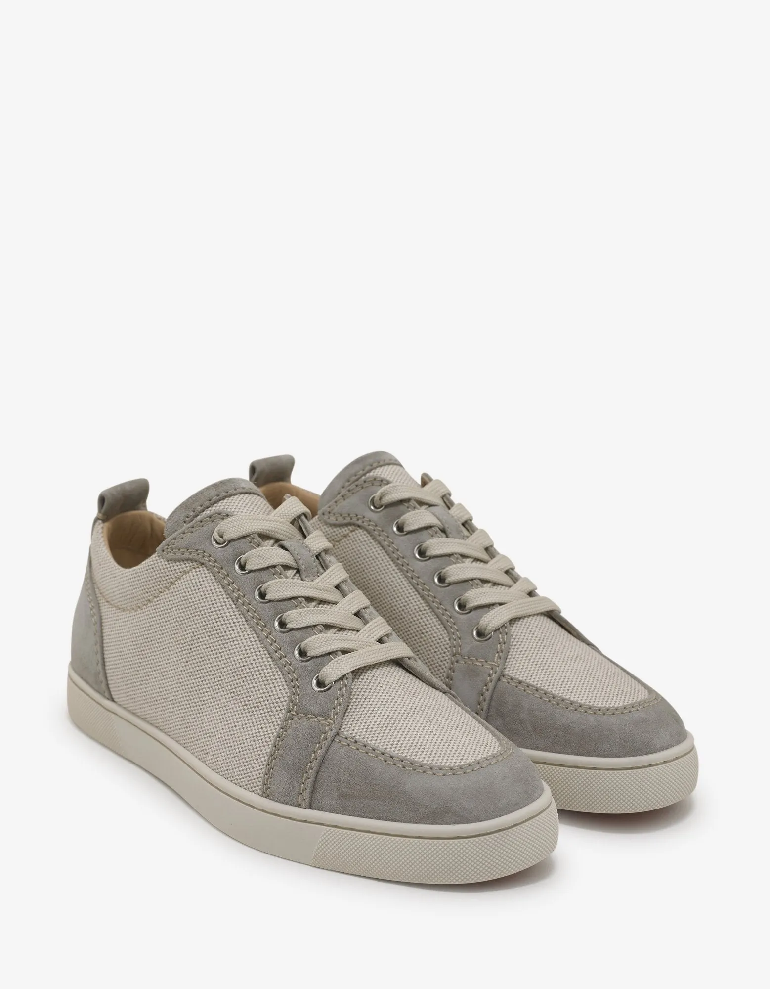 Rantulow Flat Canvas & Suede Trainers -