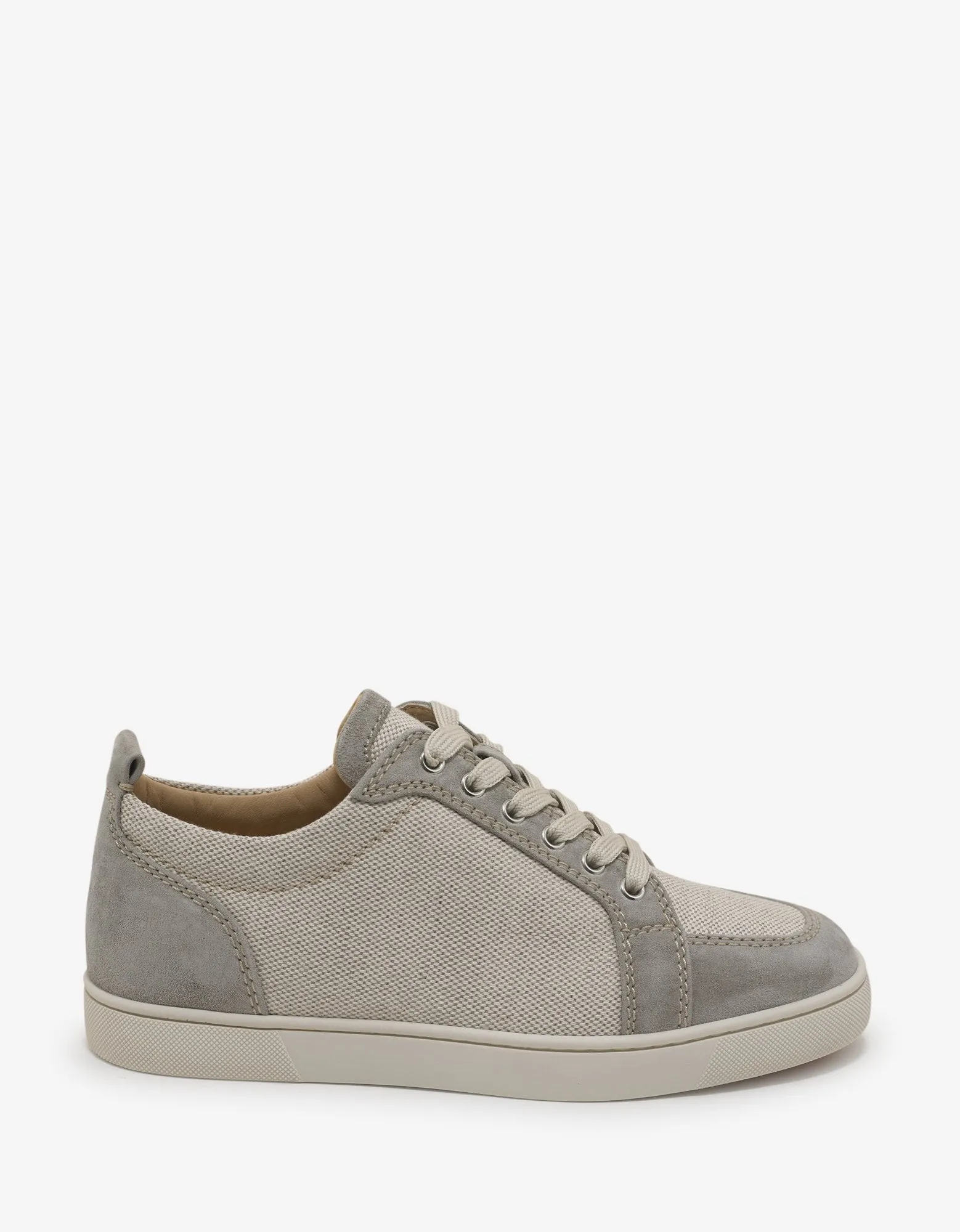 Rantulow Flat Canvas & Suede Trainers -