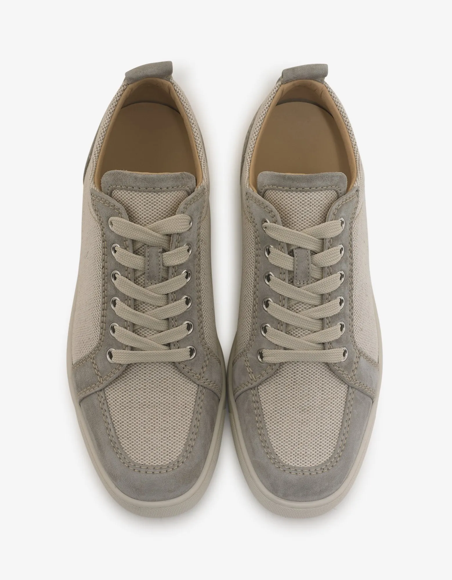 Rantulow Flat Canvas & Suede Trainers -