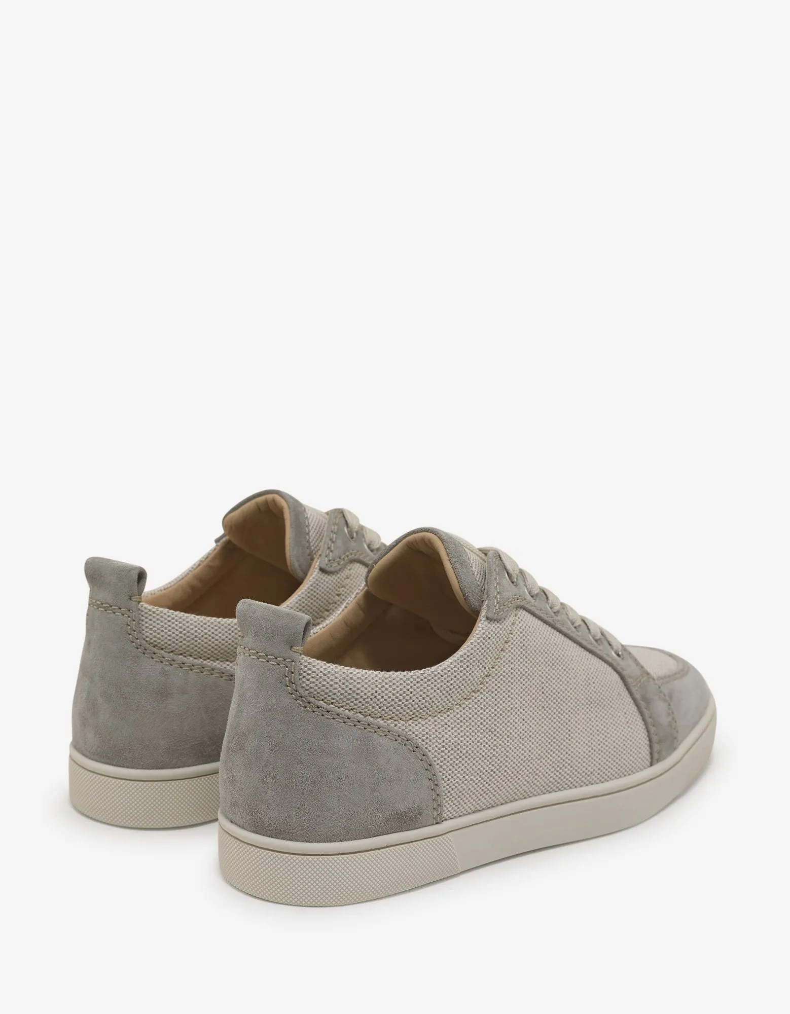 Rantulow Flat Canvas & Suede Trainers -