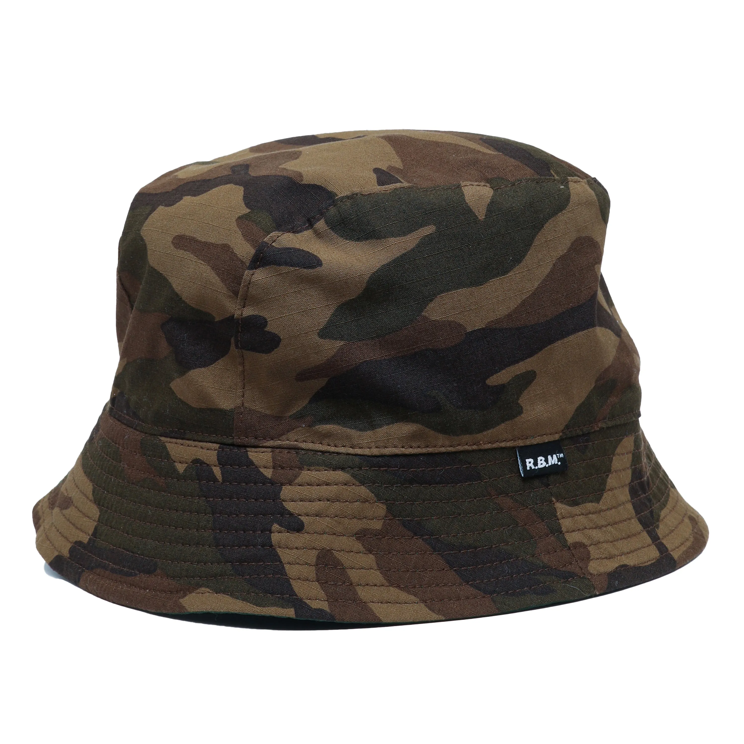 Real Bad Man Reversible Bucket Hat 'Camo'