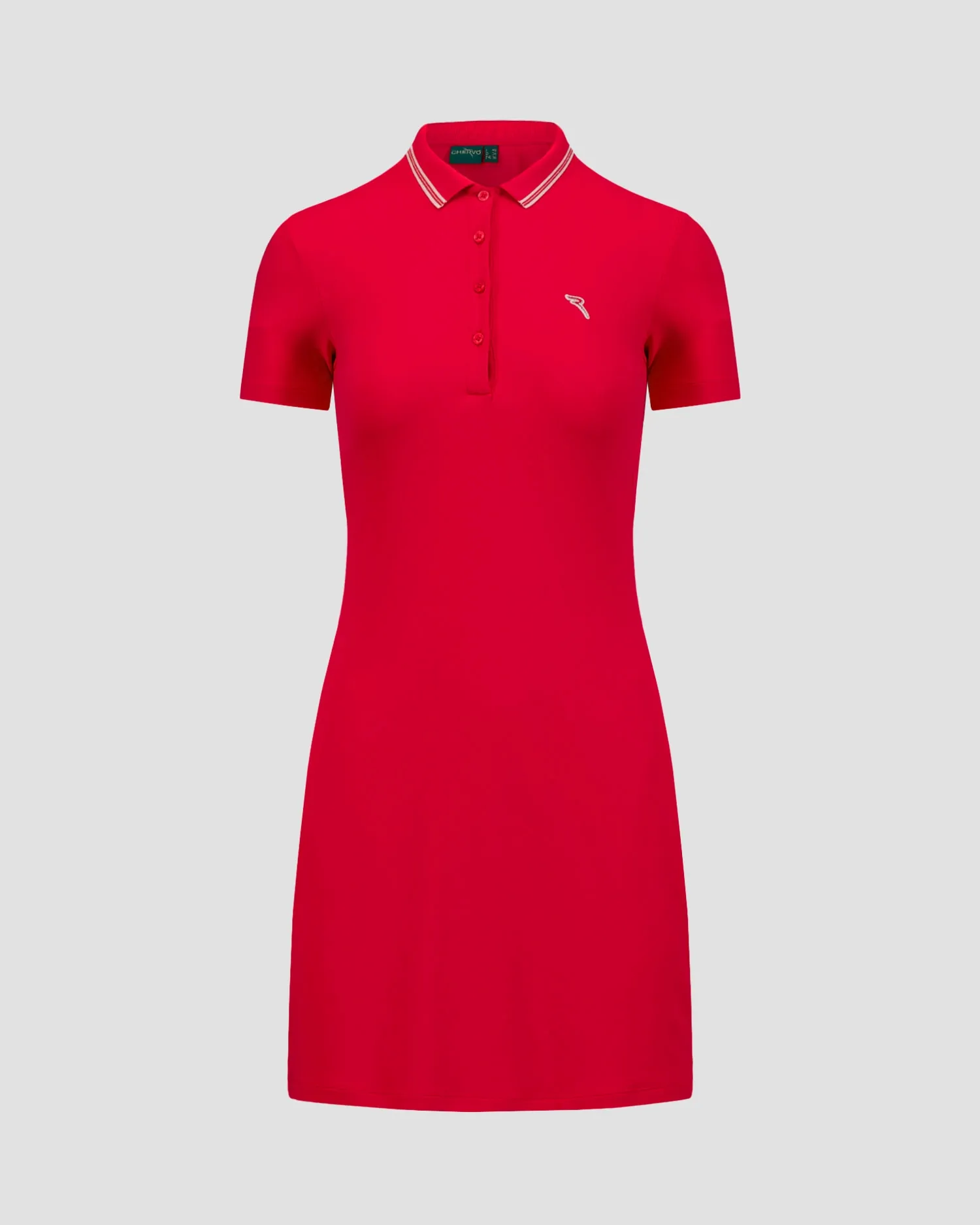 Red polo dress Chervo Jlette 66426-860