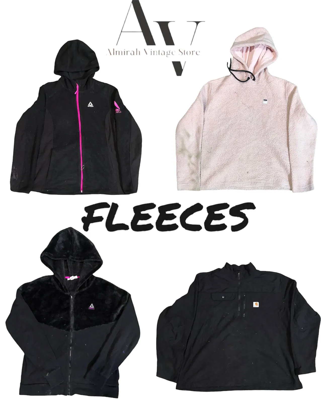 REEBOK ADIDAS  FILA fleeces