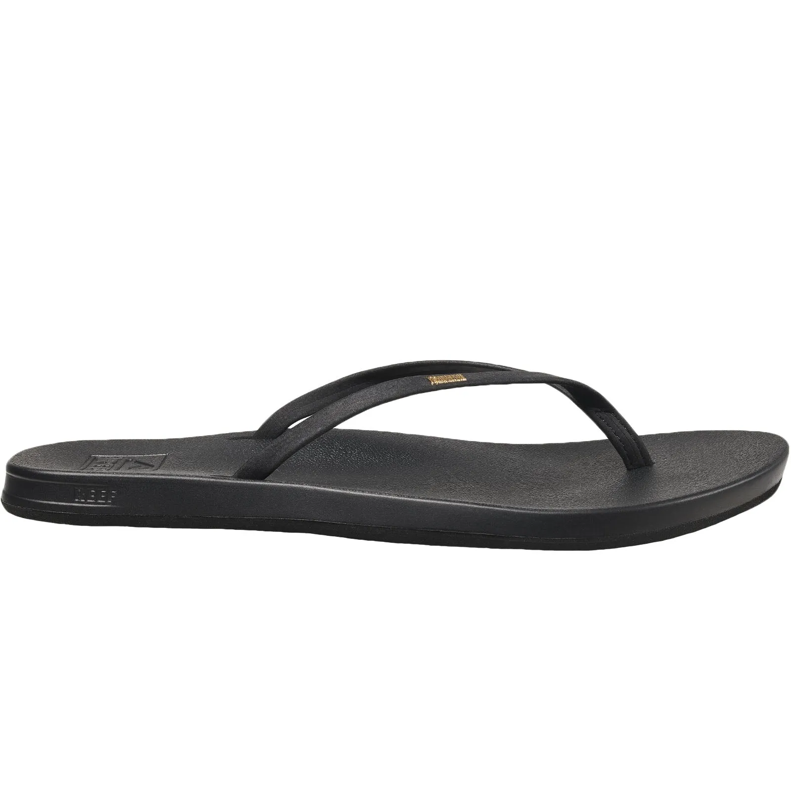 Reef Womens Cushion Bounce Slim Sandals - Black