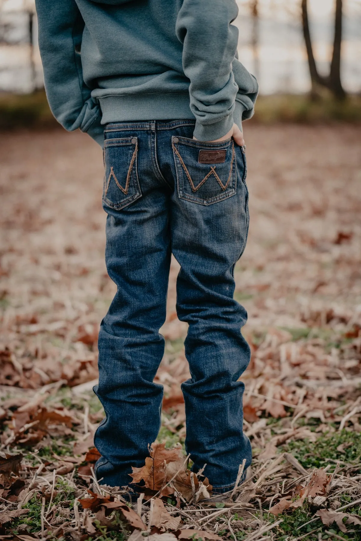 'Reggie' Boy's Retro Bootcut Wrangler Jeans (Reg & Slim Fit)