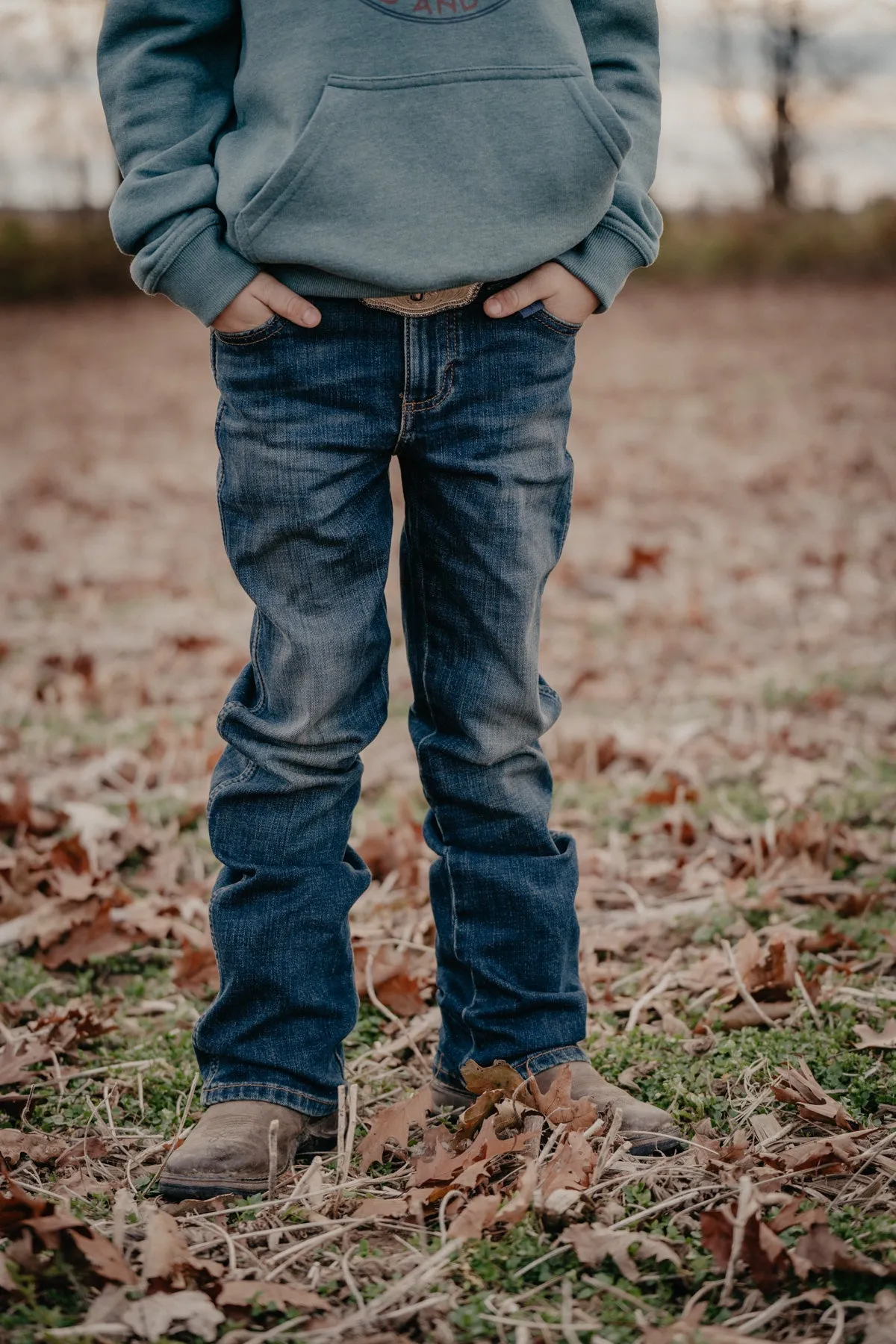 'Reggie' Boy's Retro Bootcut Wrangler Jeans (Reg & Slim Fit)