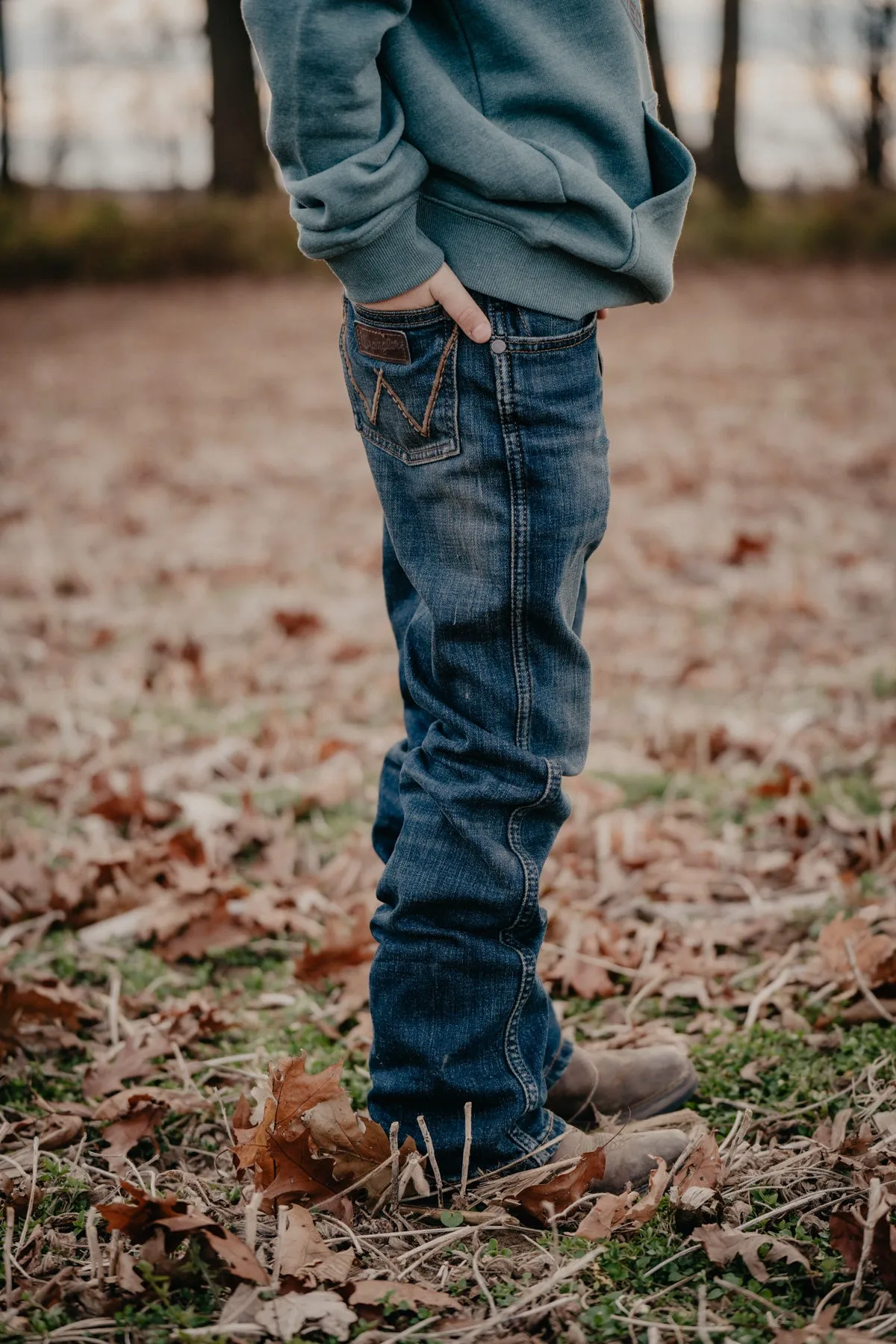 'Reggie' Boy's Retro Bootcut Wrangler Jeans (Reg & Slim Fit)