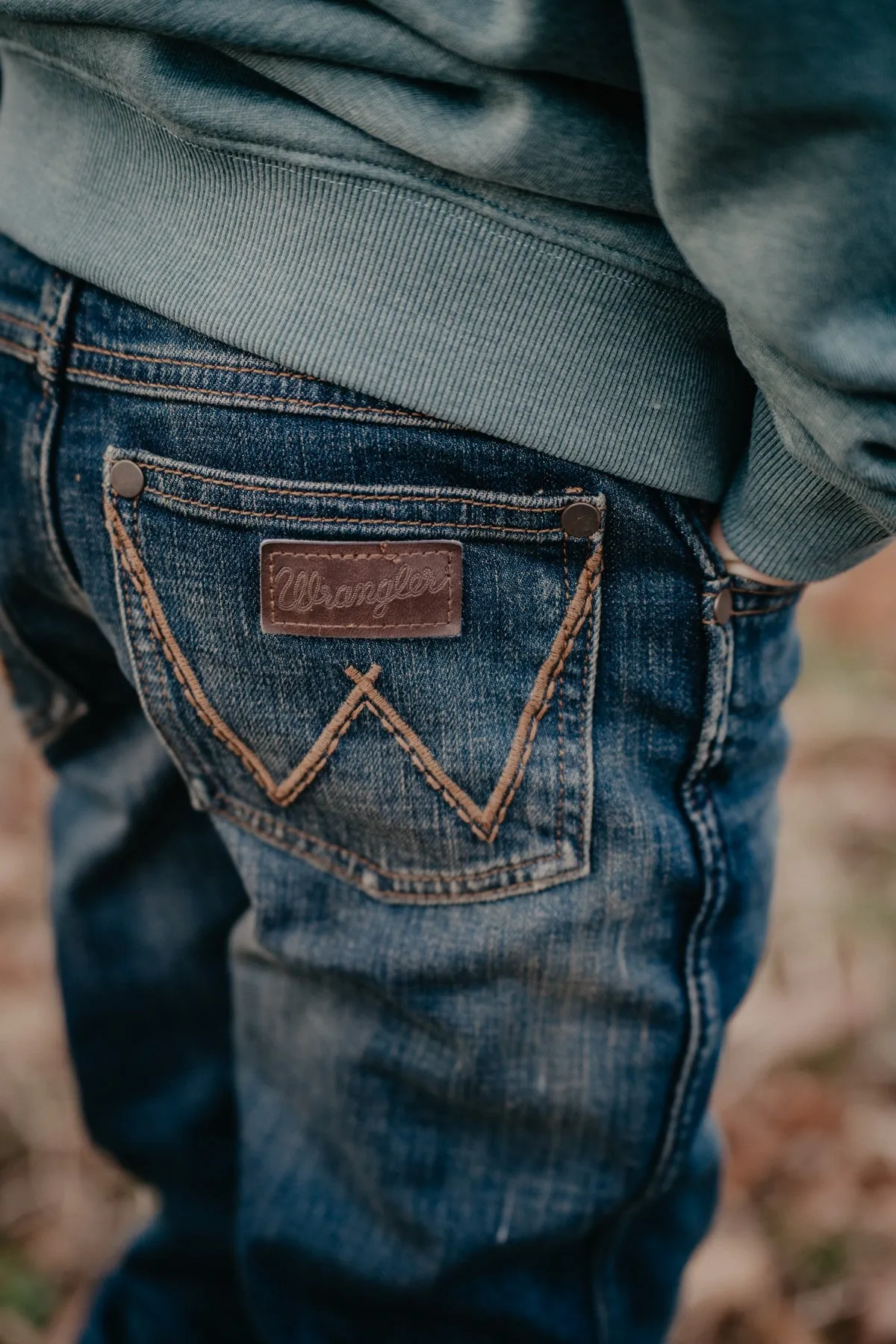 'Reggie' Boy's Retro Bootcut Wrangler Jeans (Reg & Slim Fit)