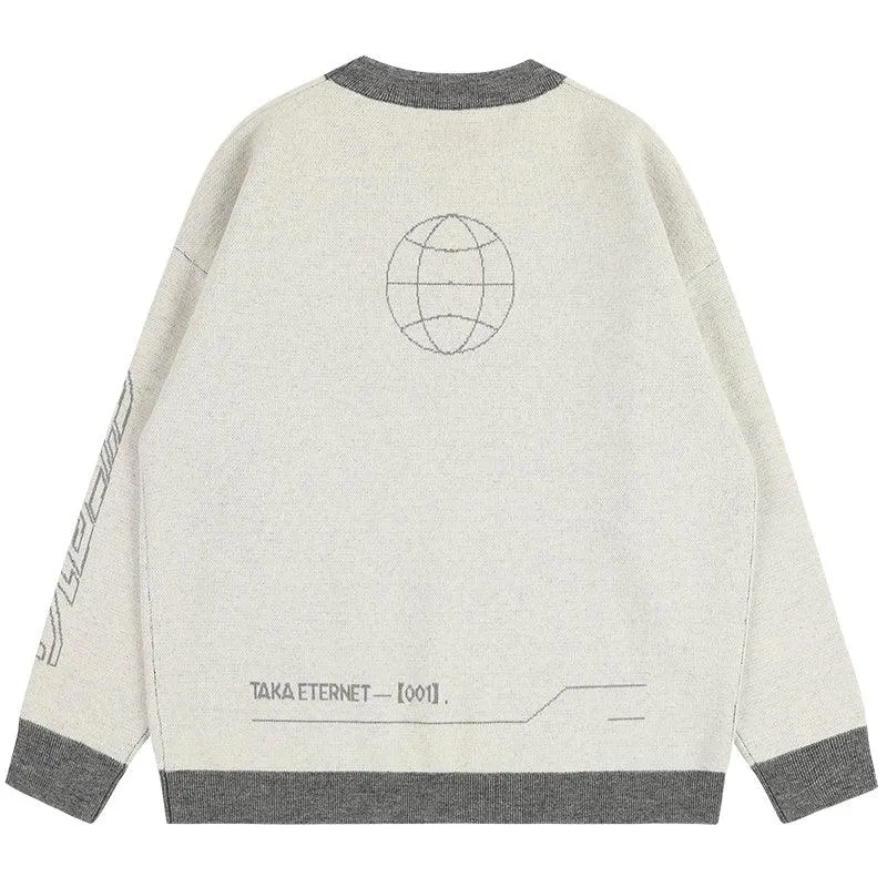 [Restock]TAKA Original [ Eternet 001 ] anime girl knit jumper cream