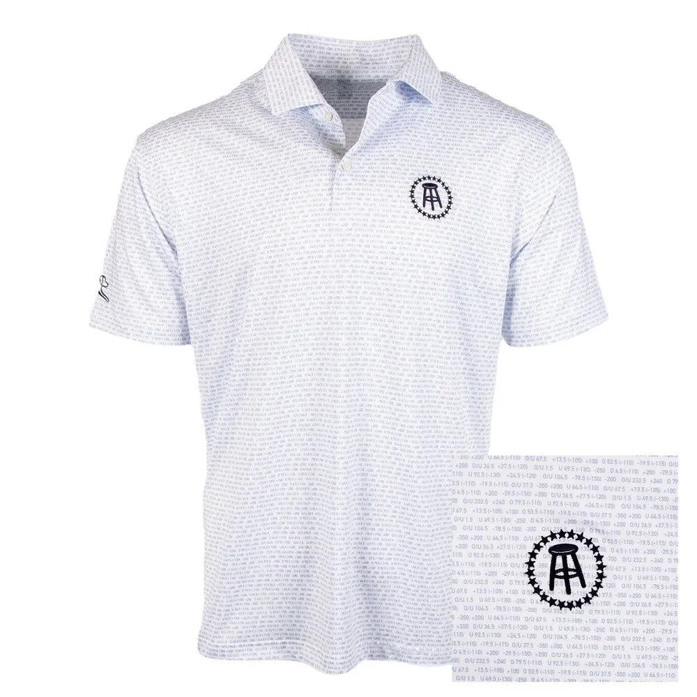 Rhoback x Barstool Sports The Moneyline Performance Polo