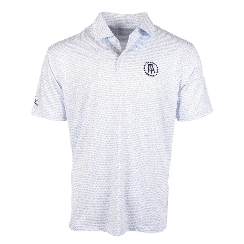 Rhoback x Barstool Sports The Moneyline Performance Polo