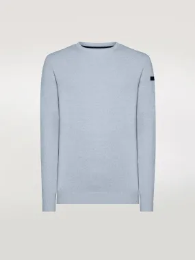 RRD Iki Round Knit Blue Black - Men's Sweater