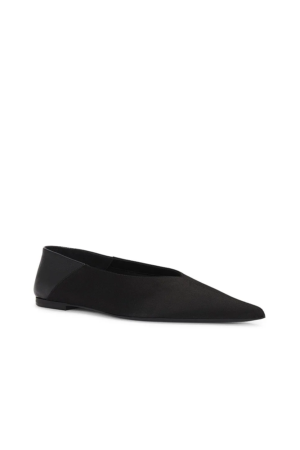 Saint Laurent Carolyn Flat Slipper