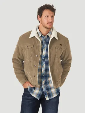 Men's Sherpa Lined Jacket on Sale - Wrangler Corduroy