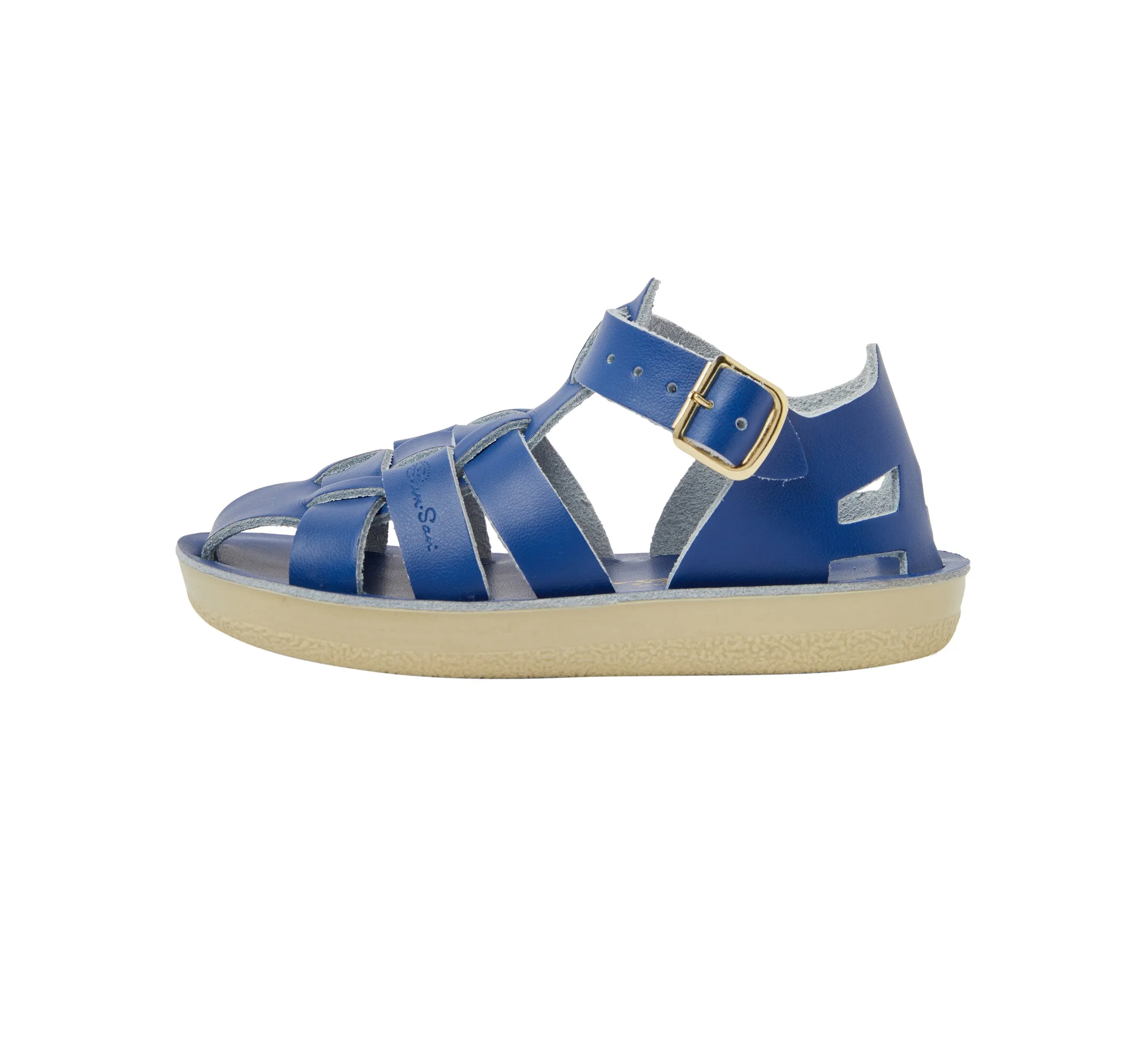 Salt Water Sandals Child Shark Cobalt - Size C11 by Salt Water Sandals