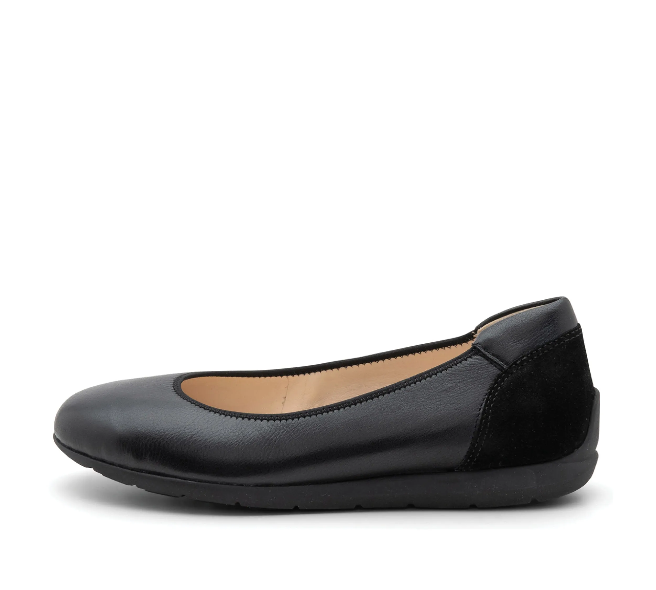 Sarah Women's Comfort Ballet Flat - Black 01