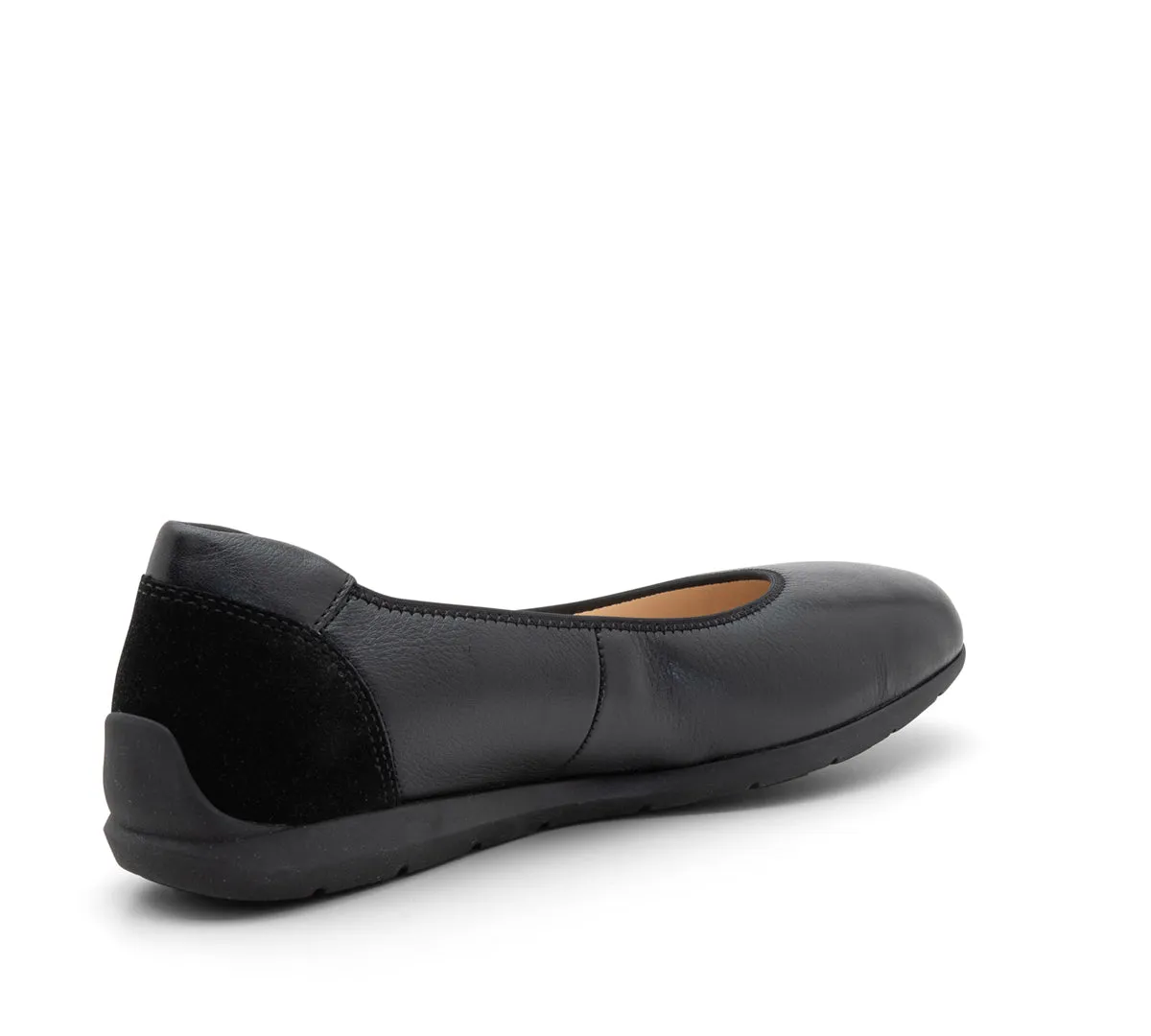 Sarah Women's Comfort Ballet Flat - Black 01