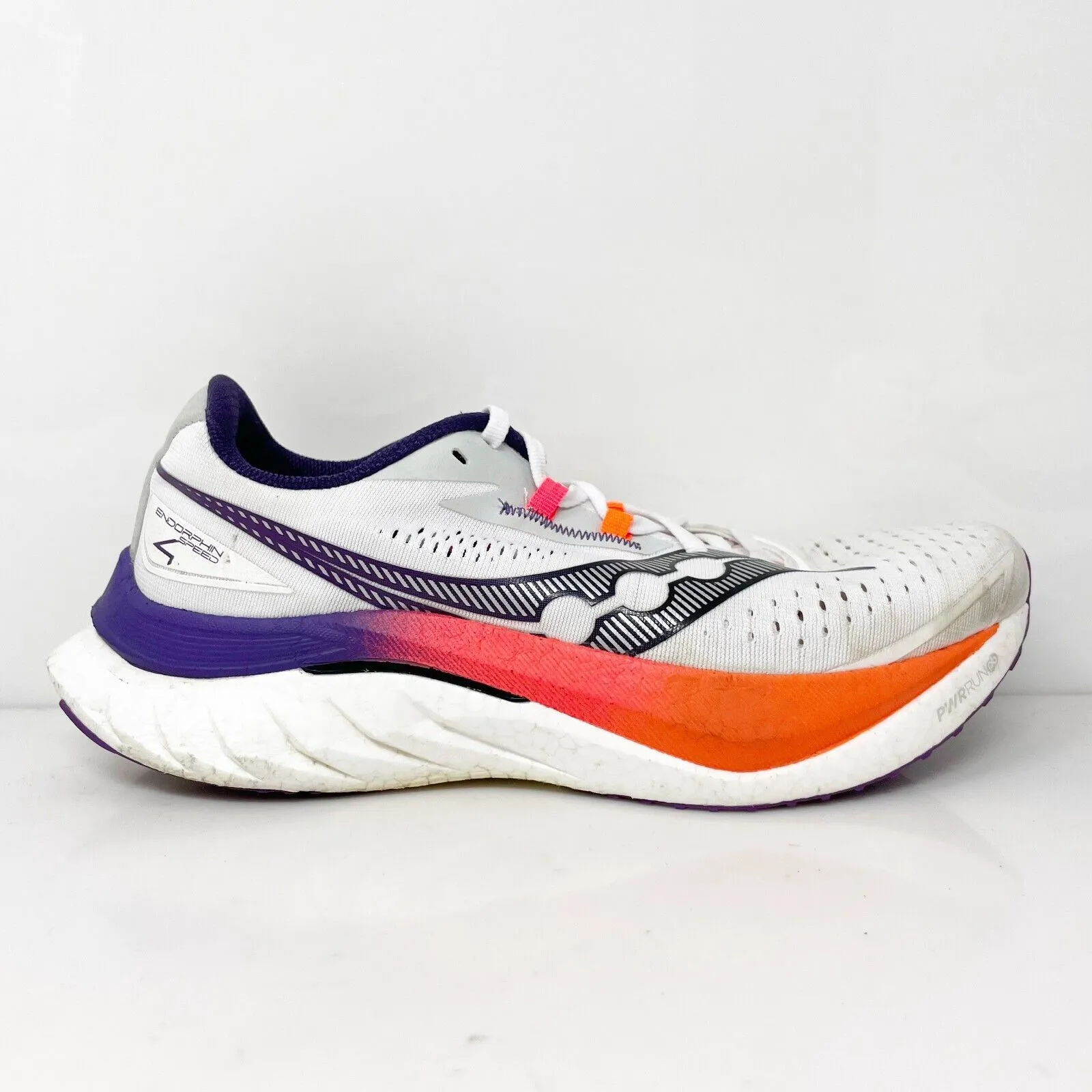 Saucony Mens Endorphin Speed 4 S20940-129 White Running Shoes Sneakers Size 8.5