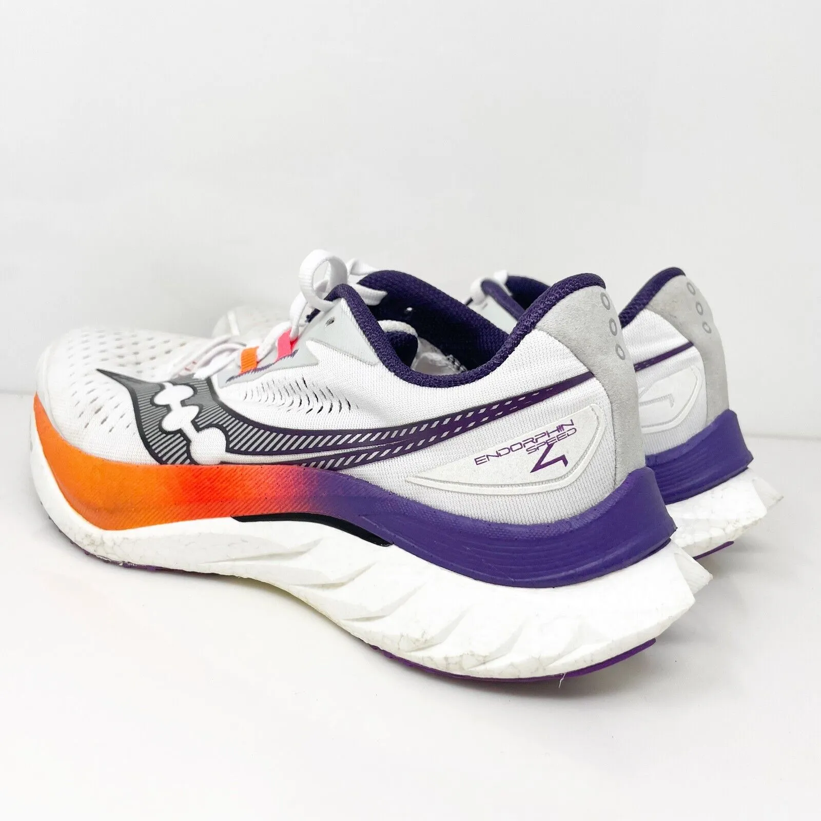 Saucony Mens Endorphin Speed 4 S20940-129 White Running Shoes Sneakers Size 8.5