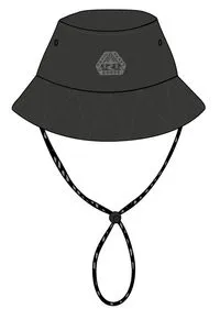 Shaded Organic Bucket Hat - Black