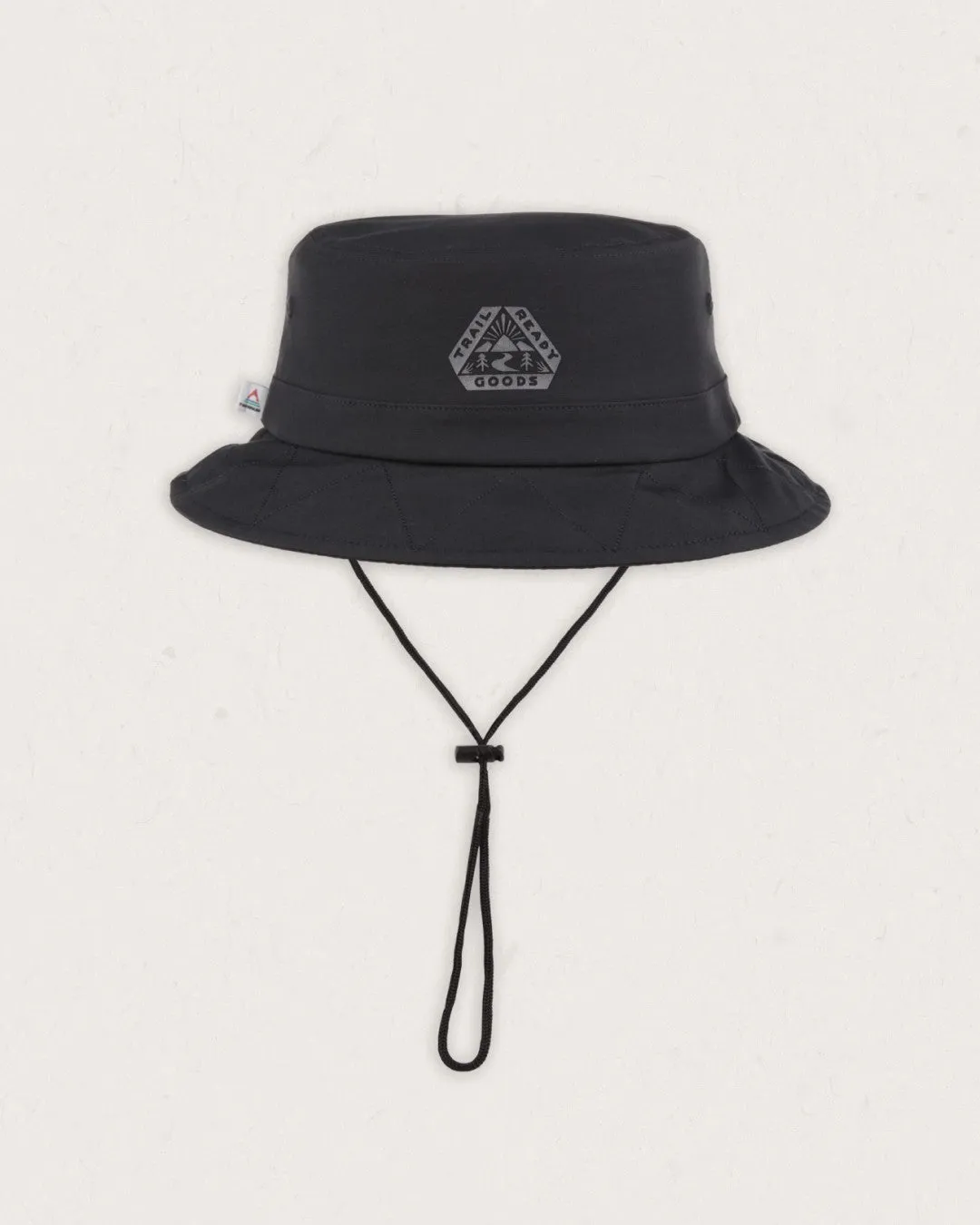 Shaded Organic Bucket Hat - Black