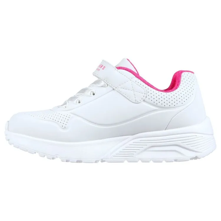 SKECHERS Kids UNO LITE Sneakers White/Pink - Model 310451L