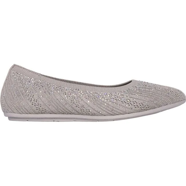 Skechers Women's Cleo 2.0 Glitzy Daze Flat