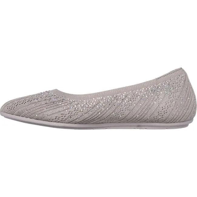 Skechers Women's Cleo 2.0 Glitzy Daze Flat