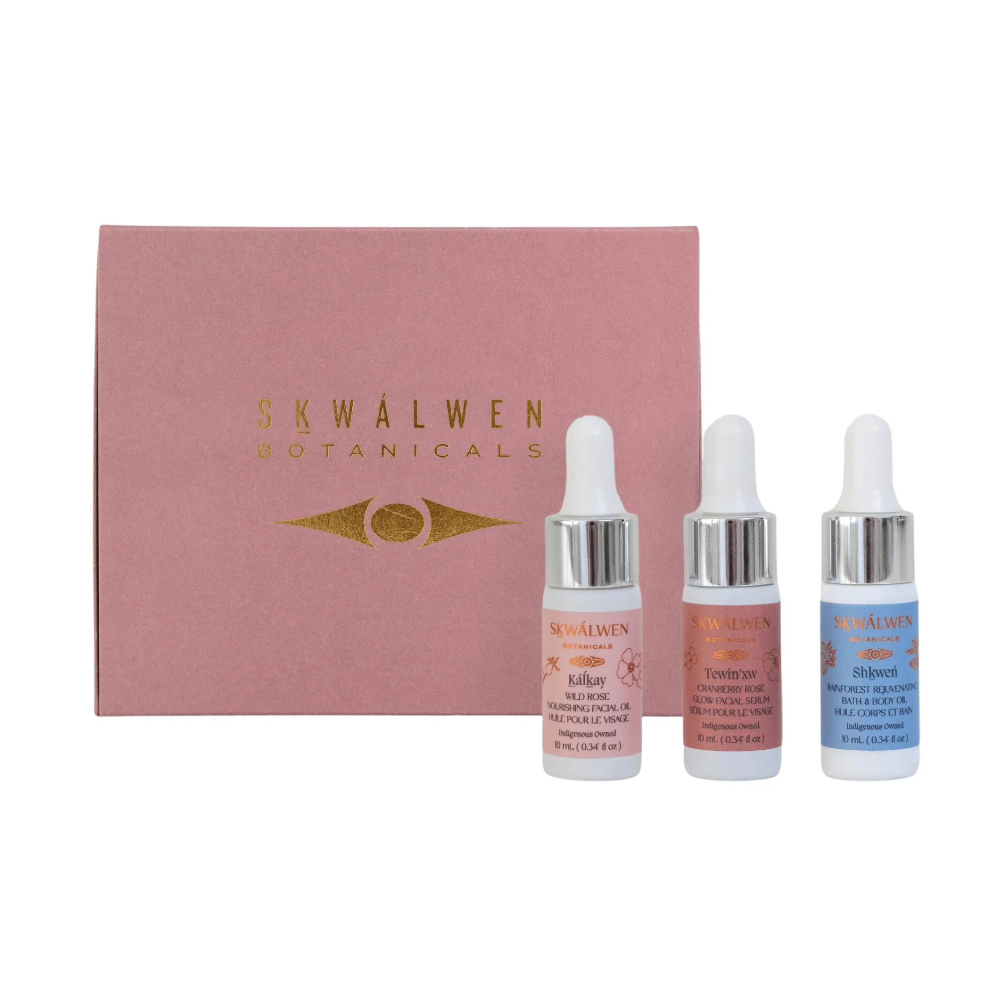 Skwálwen Botanicals Nourishing Oil Sampler Set