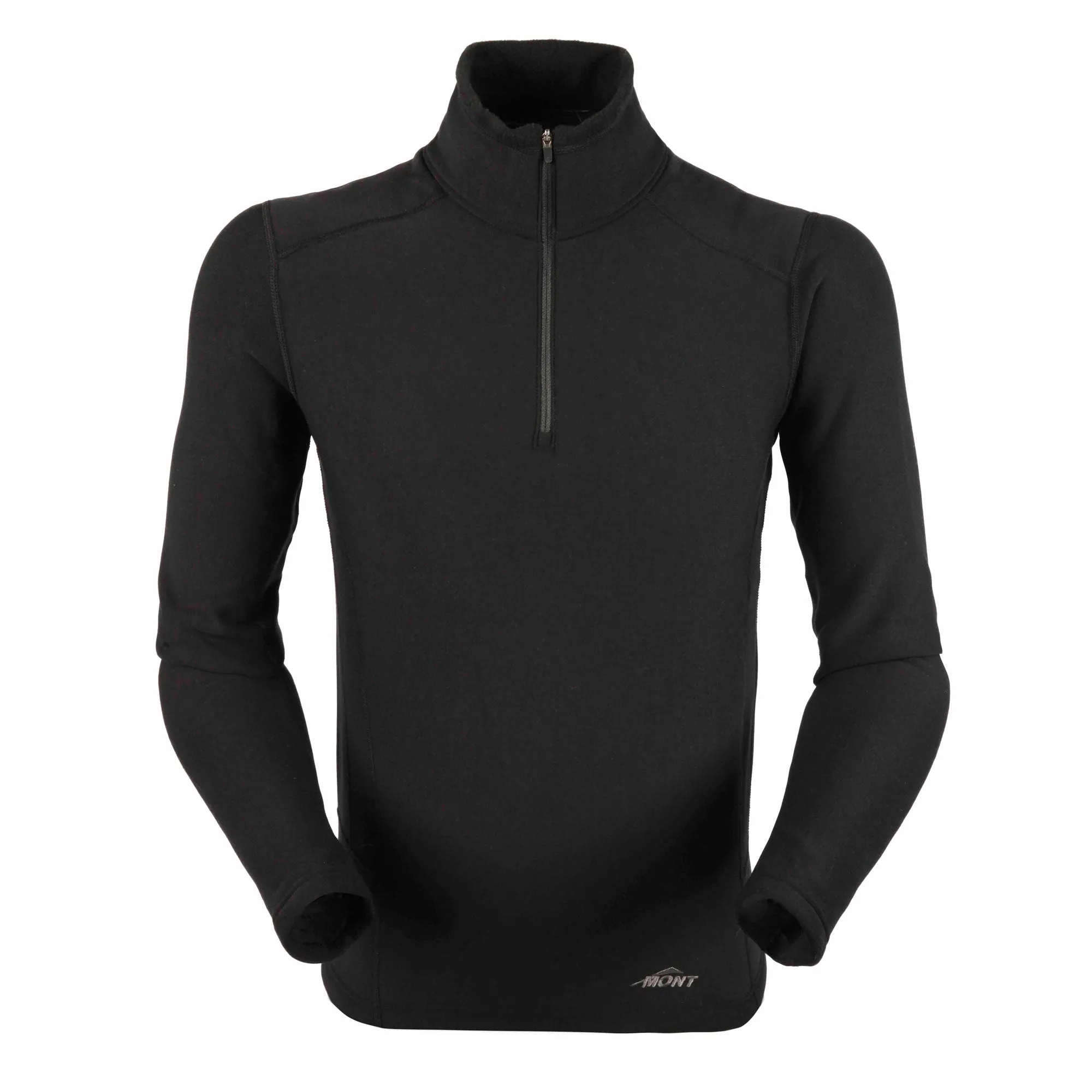 Slinx Quarter Zip Polo Black Mens