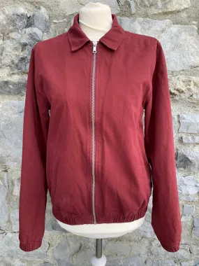 Small Maroon Bomber Jacket