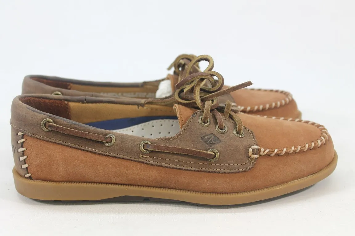 Sperry Top-Sider Leeward Women's Boat Shoes Brown Size 6M (ZAP12494)