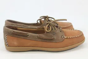 Sperry Top Sider Leeward Women's Brown Boat Shoes Size 6M ZAP12497