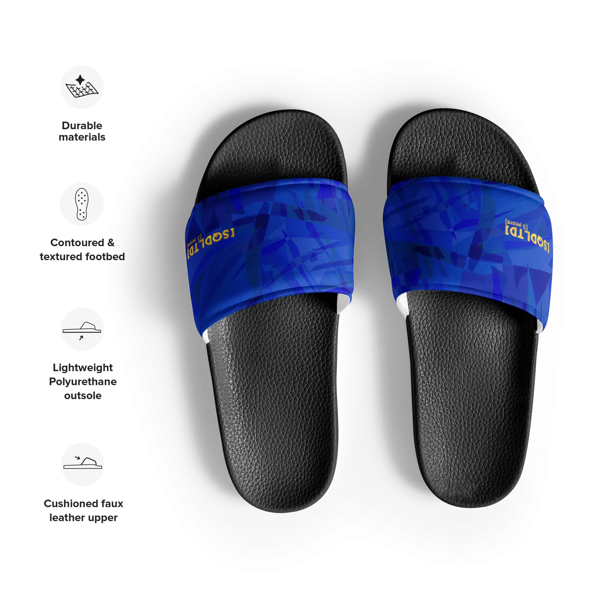 Sqdltd Starburst BLU Men’s slides