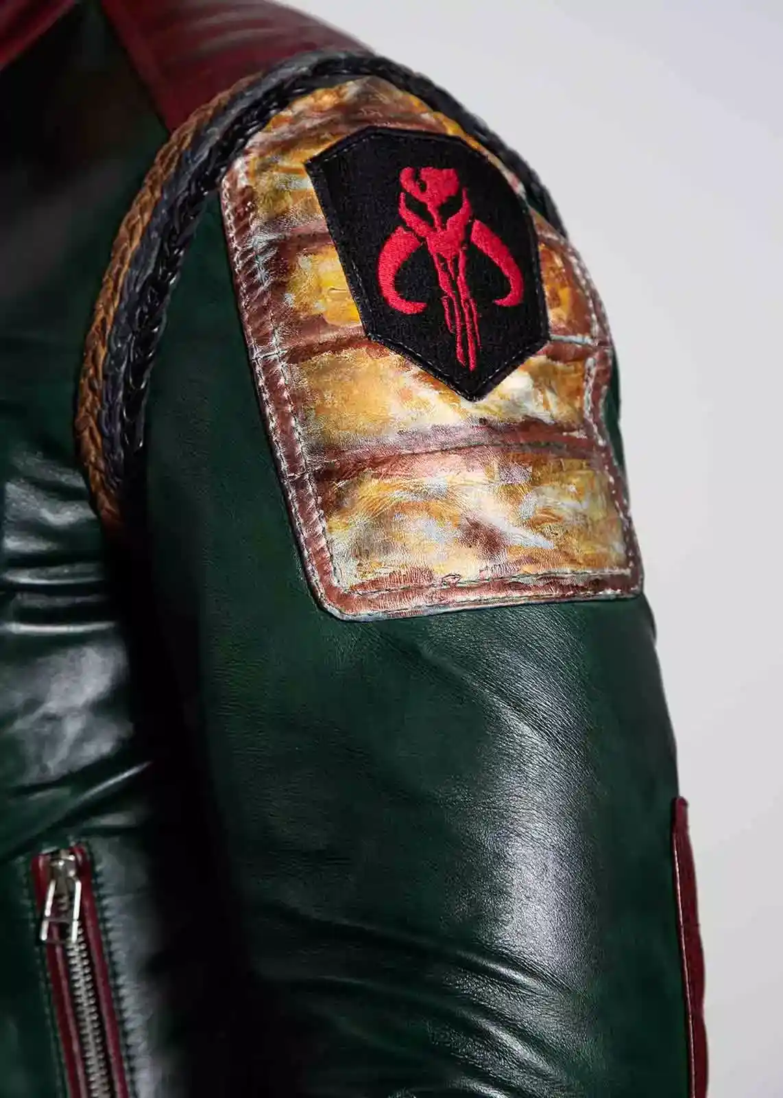 Star Wars Boba Fett Jacket | Motorcycle Bomber Leather Jacket