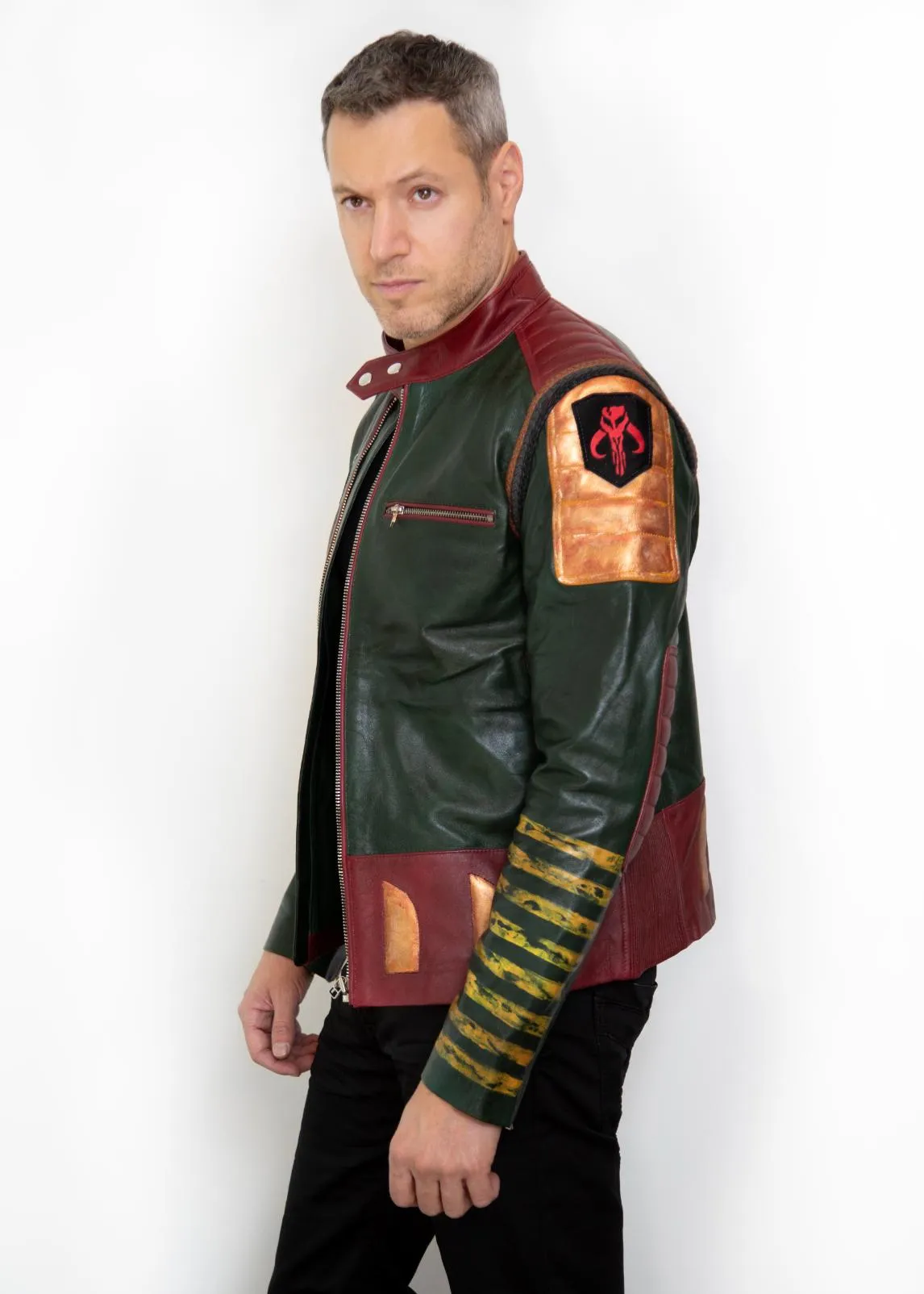 Star Wars Boba Fett Jacket | Motorcycle Bomber Leather Jacket