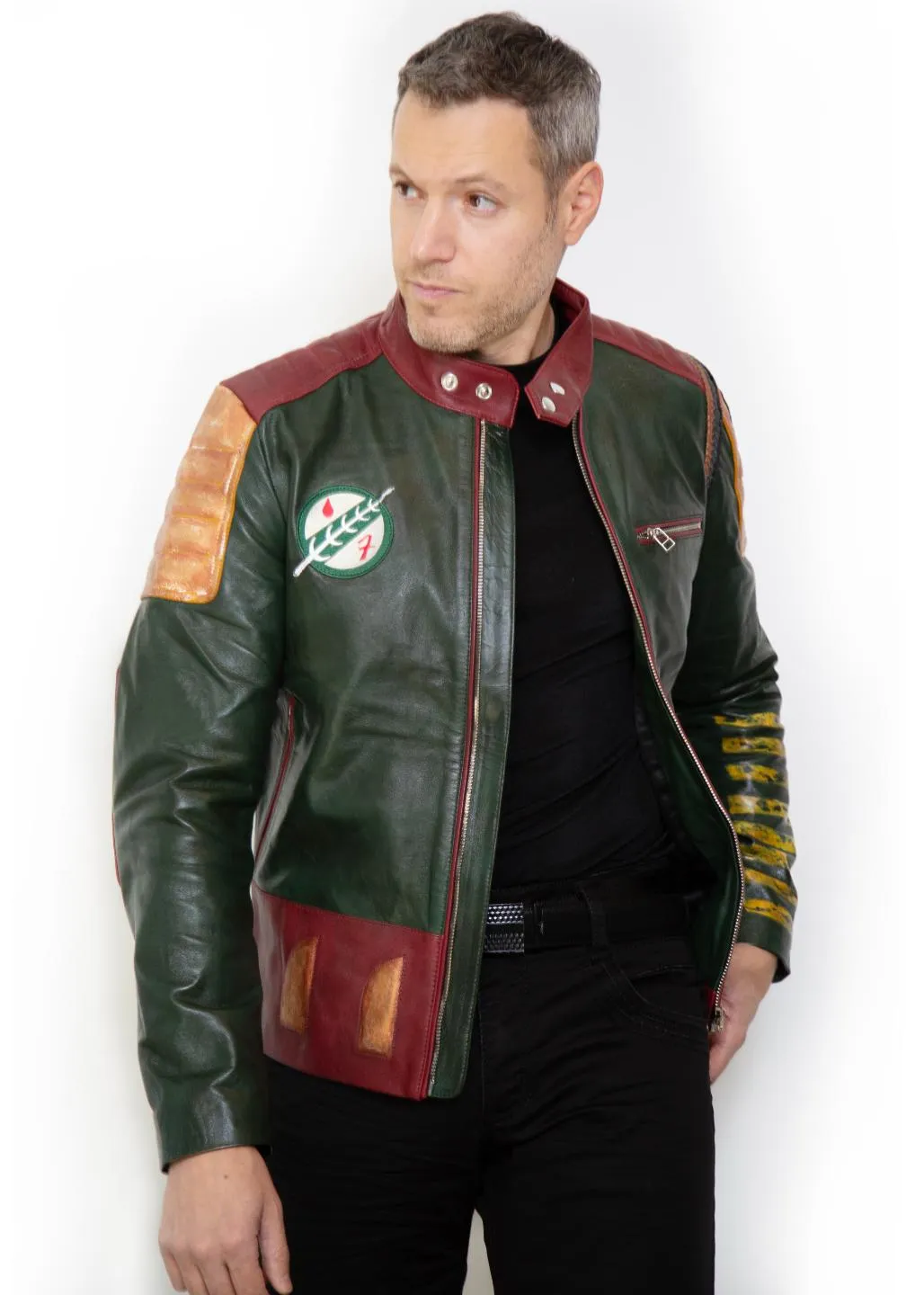 Star Wars Boba Fett Jacket | Motorcycle Bomber Leather Jacket