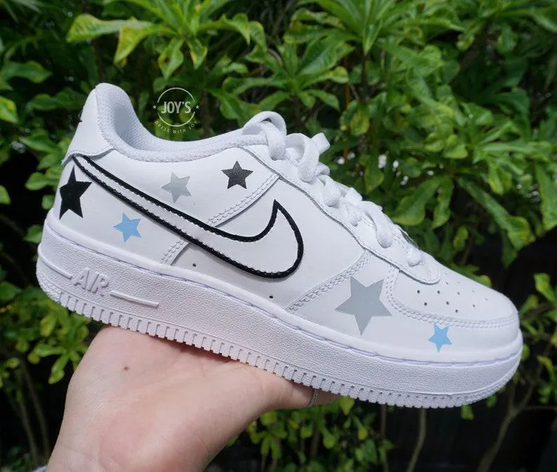 Stars Custom Air Force 1 Sneakers