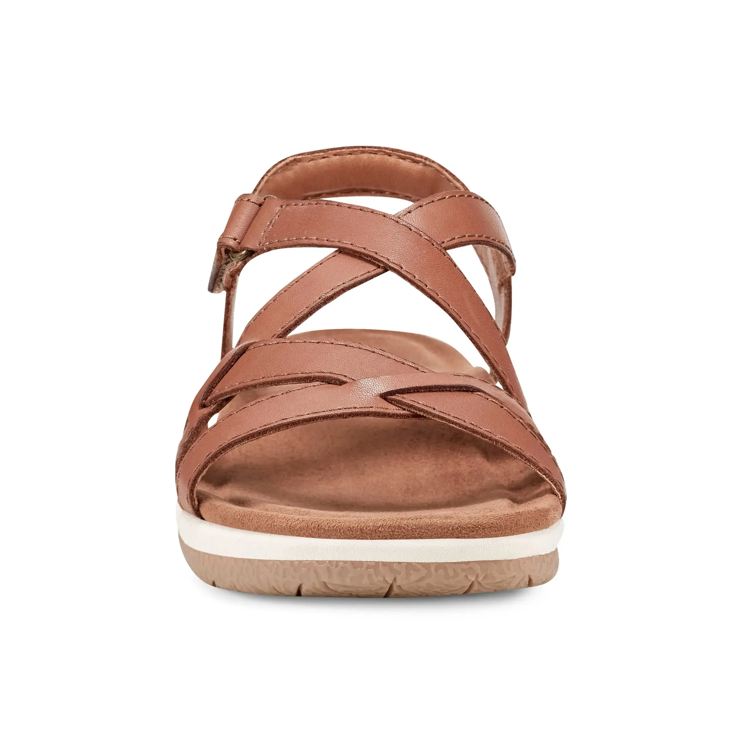 Sterling Casual Strappy Round Toe Flat Sandals