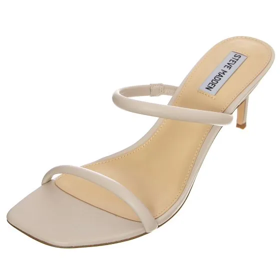 Steve Madden Womens Zealed Bone Sandals