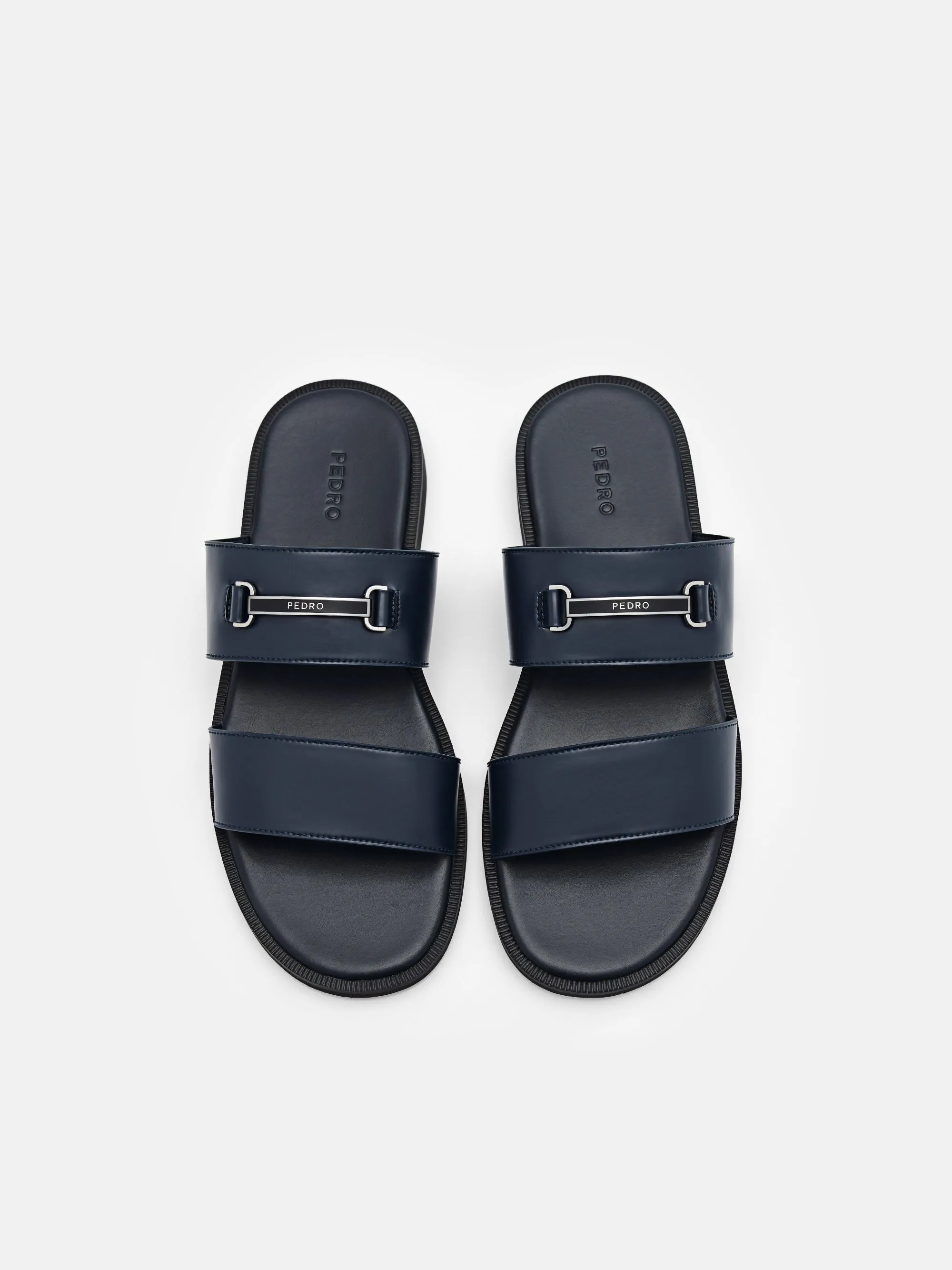 Steven Horsebit Slide Sandals