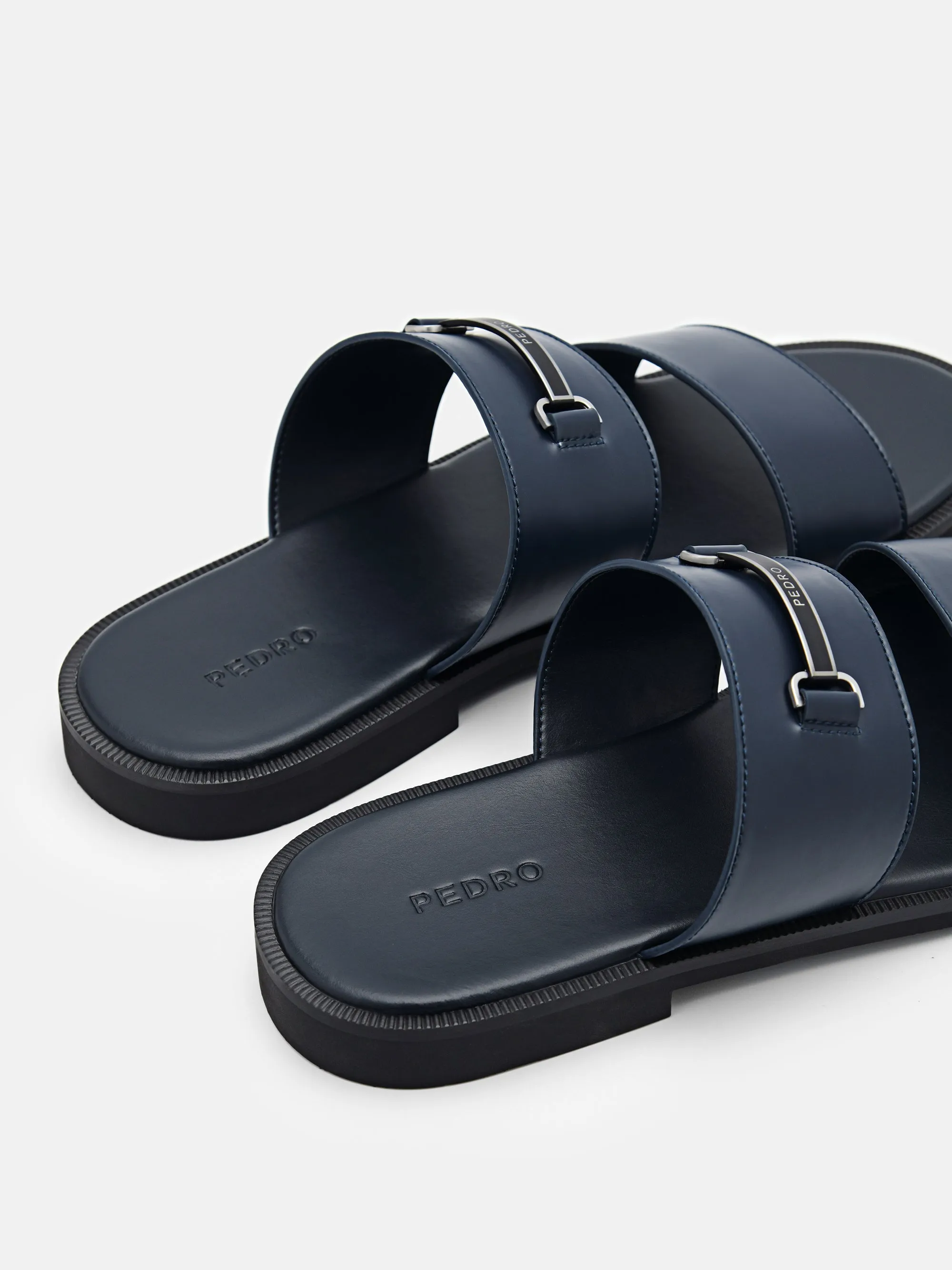 Steven Horsebit Slide Sandals