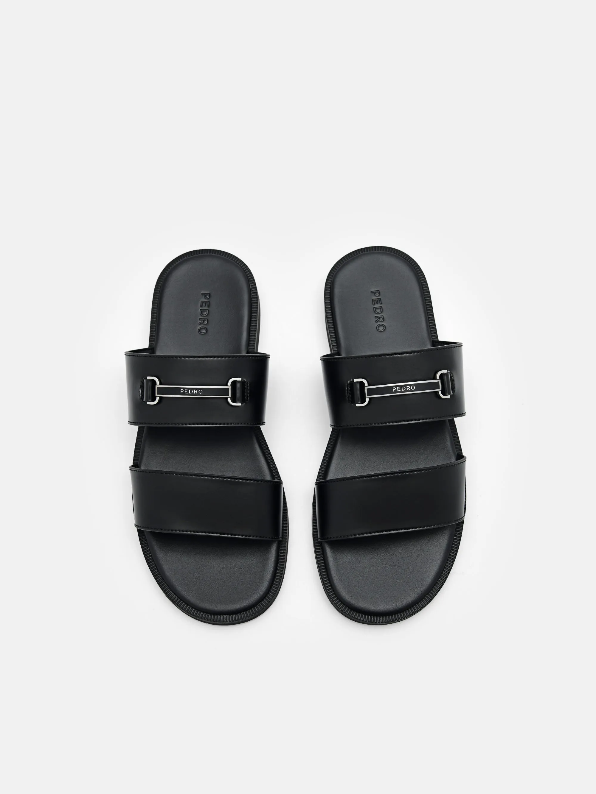 Steven Horsebit Slide Sandals