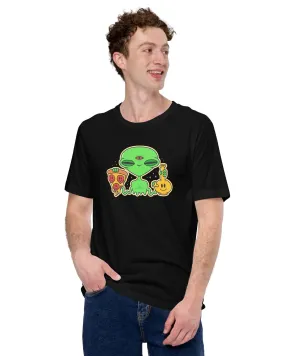 Stoned Alien Print Tee