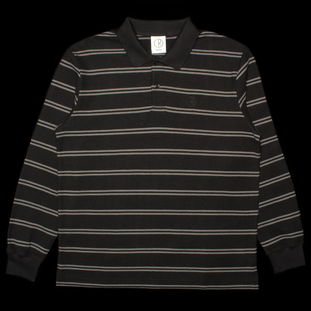 Striped L/S Polo